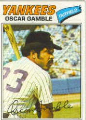 1977 Topps Baseball Cards      505     Oscar Gamble
